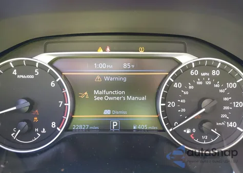 2025 Nissan Altima Sv Fwd from USA, damaged, VIN 1N4BL4DV8SN328968